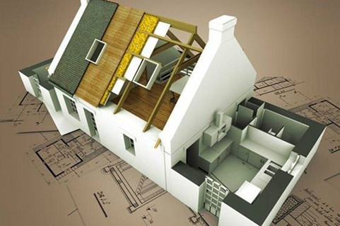 别墅设计图纸与3D效果