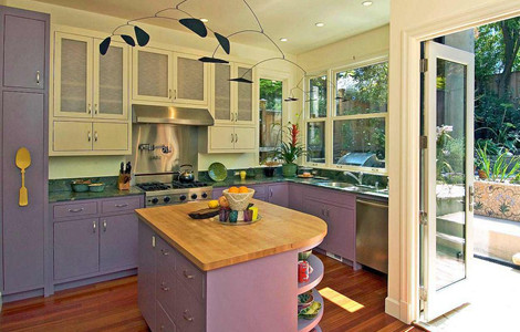可以拥抱自然的别墅厨房设计案例