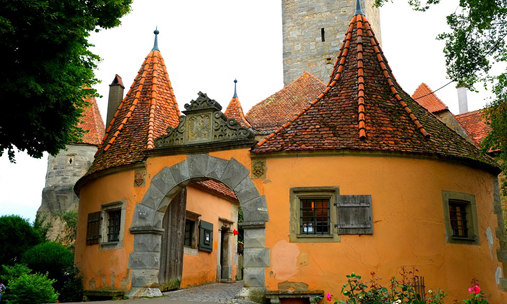欧洲城堡式的别墅设计