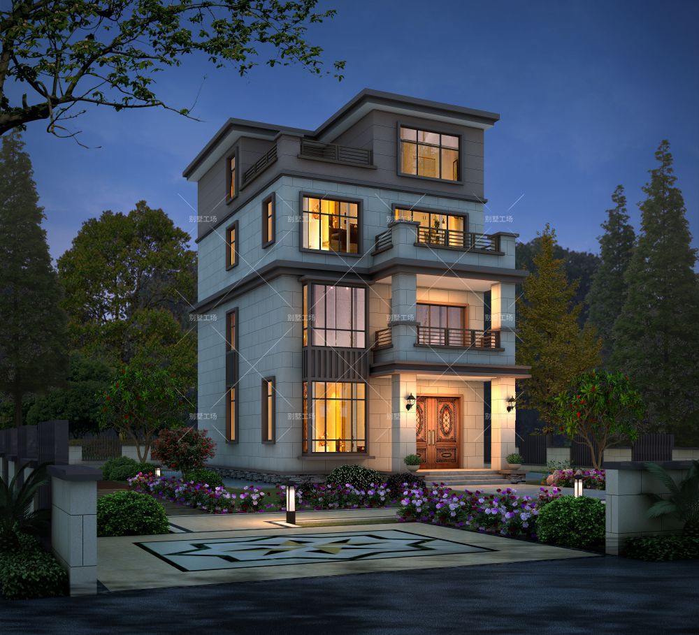 2021年新款别墅外观图_农村别墅图片_高档别墅设计-别墅大师