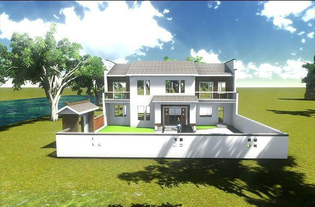 3套独栋农村别墅设计图纸，第2套最有特色，可遇而不可求350.png