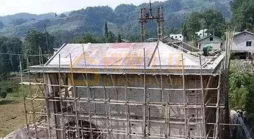 农村建房现浇屋面施工方法
