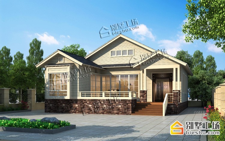 2018新款現(xiàn)代別墅設(shè)計,一層養(yǎng)老房功能齊全