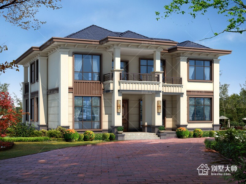 二層簡單新中式自建房，14X12m的大氣經(jīng)典之作